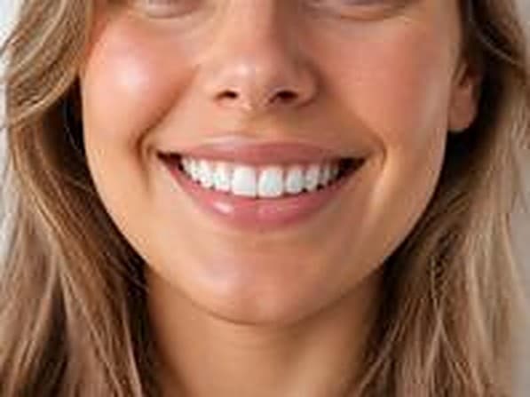 ابتسامة بعد التبييض